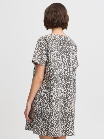 ICHI Dress 'Jilla' in Beige