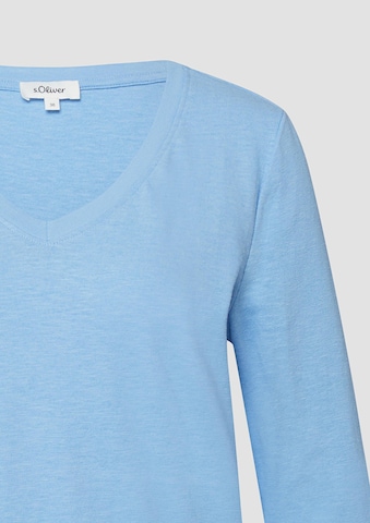 T-shirt s.Oliver en bleu