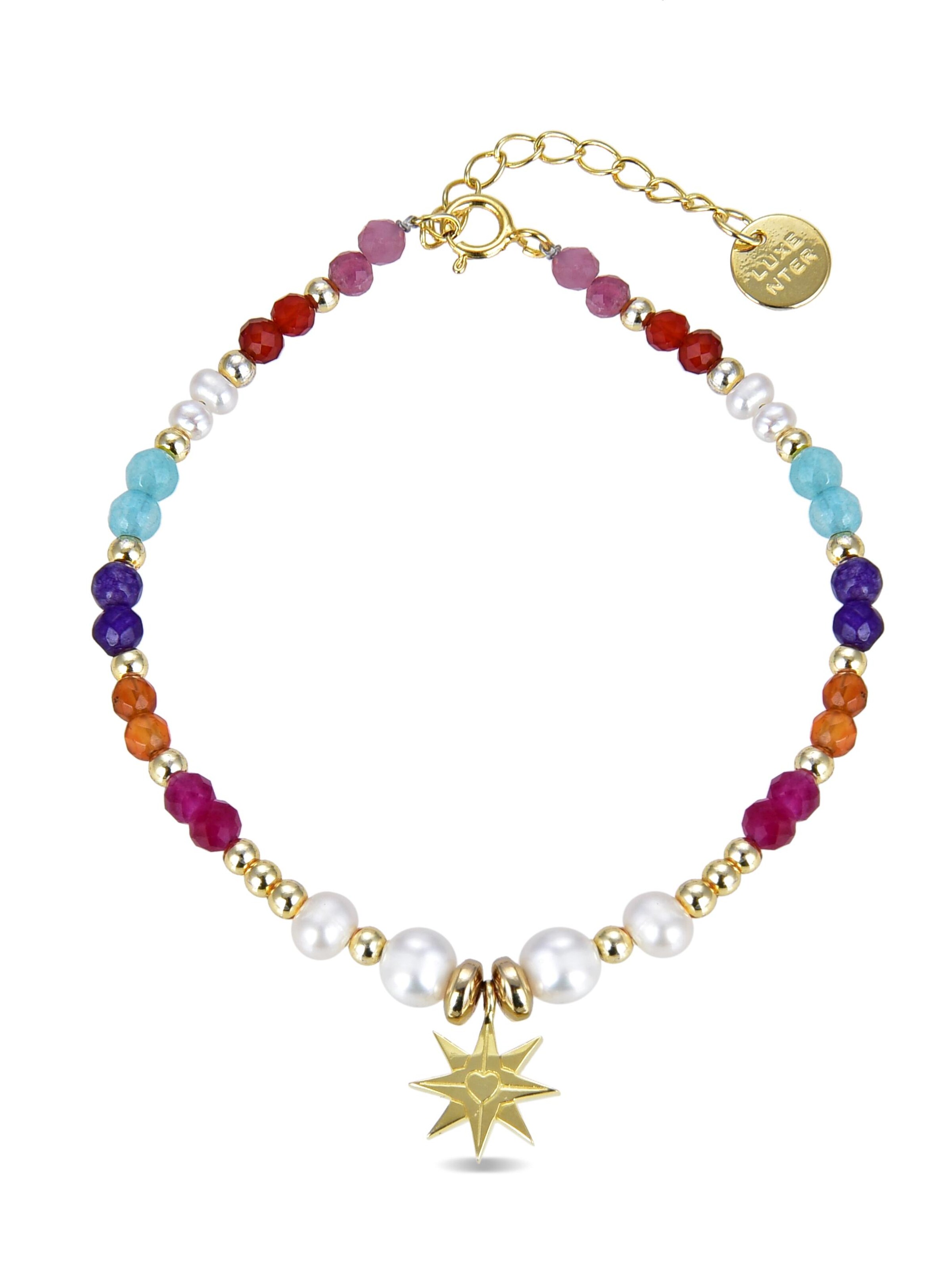 Luxenter - Pulsera 'Shasha' en Mezcla de colores: frente