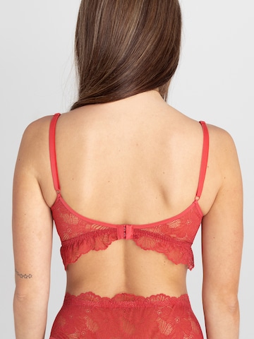 Bustier Soutien-gorge Erlich Textil en rouge