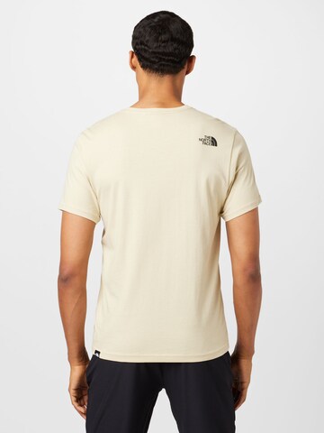 THE NORTH FACE Regular Fit T-Shirt 'FINE' in Beige