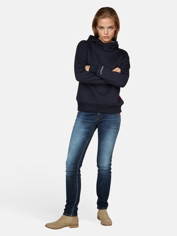 salzhaut Sweatshirt 'Talken' in Blue