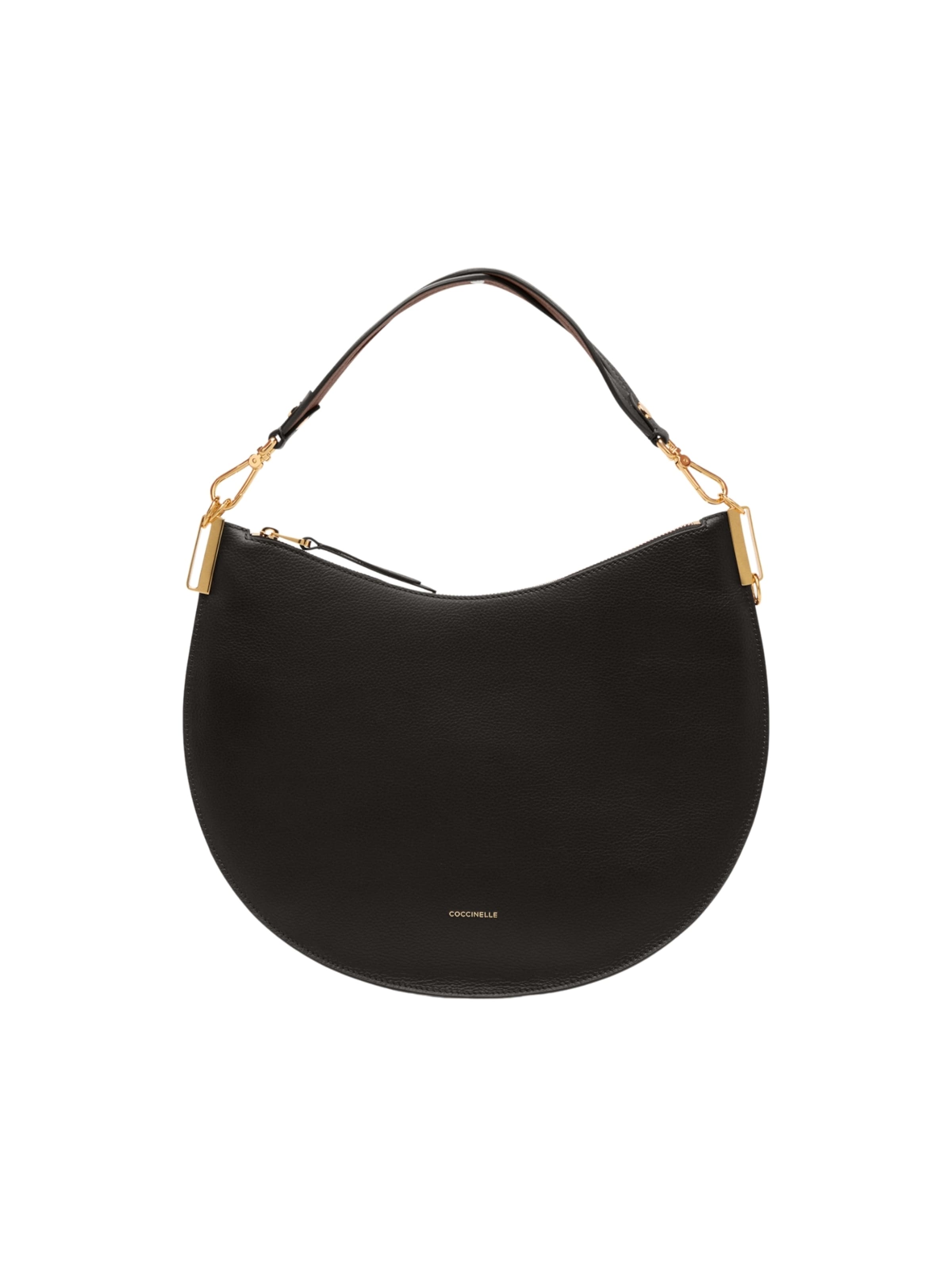 Coccinelle Handtas 'COCCINELLE SUNUP M' in Zwart: voorkant