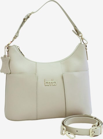 BMB BAGS Handbag 'Doris' in White: front