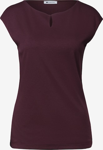 STREET ONE Shirt in Red: front