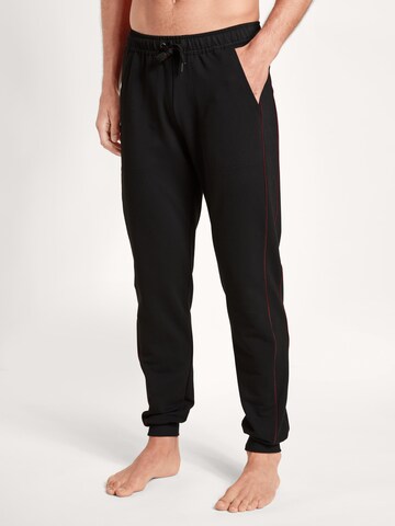 CALIDA Pyjamahose 'Remix Basic Lounge'‌‌‌‌ in Schwarz
