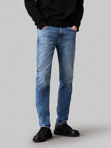 Calvin Klein Jeans Slimfit Kavbojke | modra barva: sprednja stran