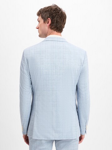 Finshley & Harding London Slim fit Colbert 'Brixdon' in Blauw