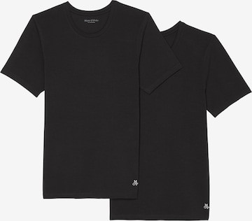 Marc O'Polo Shirt ' Essentials ' in Zwart: voorkant