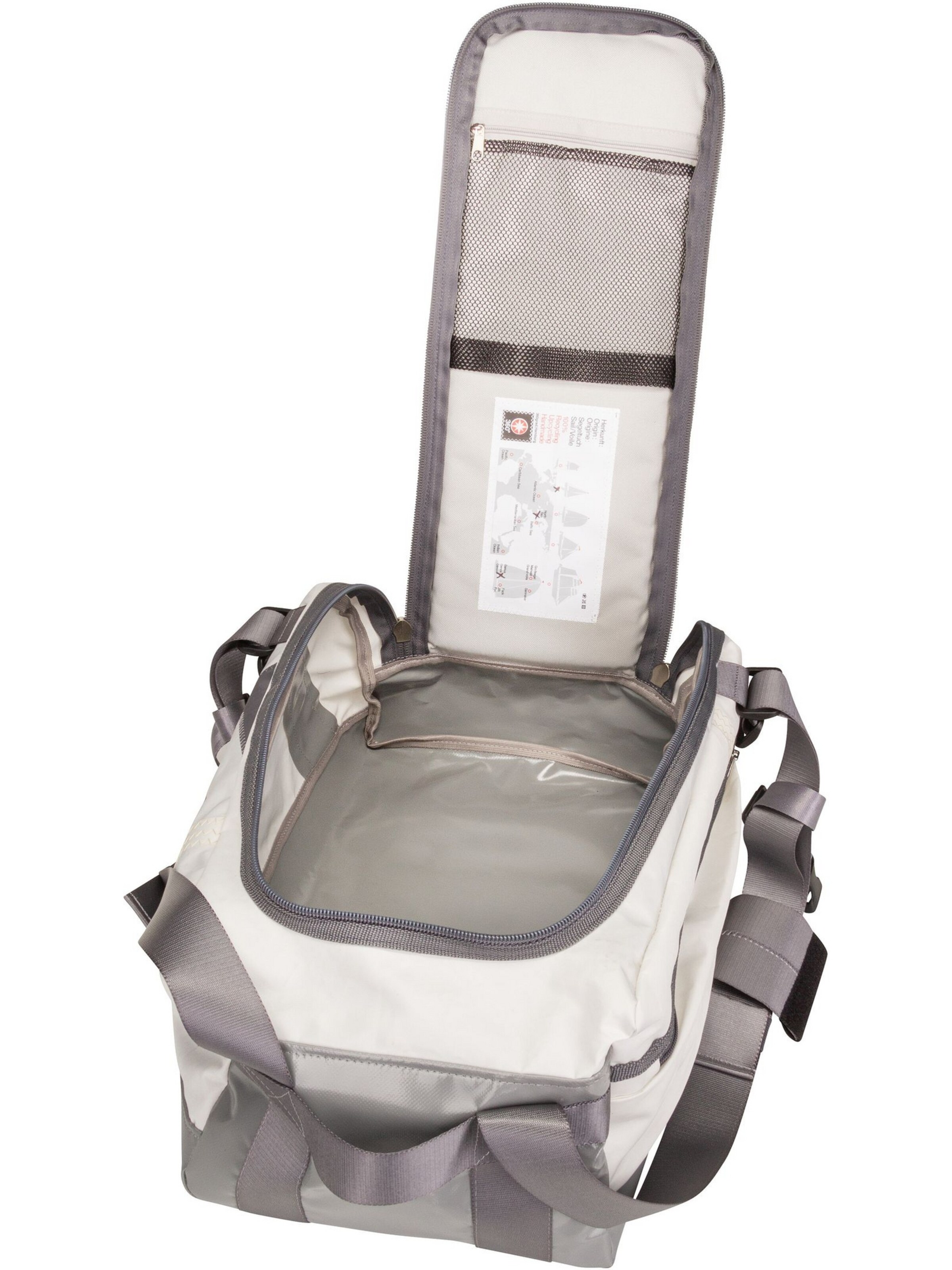 360 Grad Reisetasche ' Container ' in Weiß