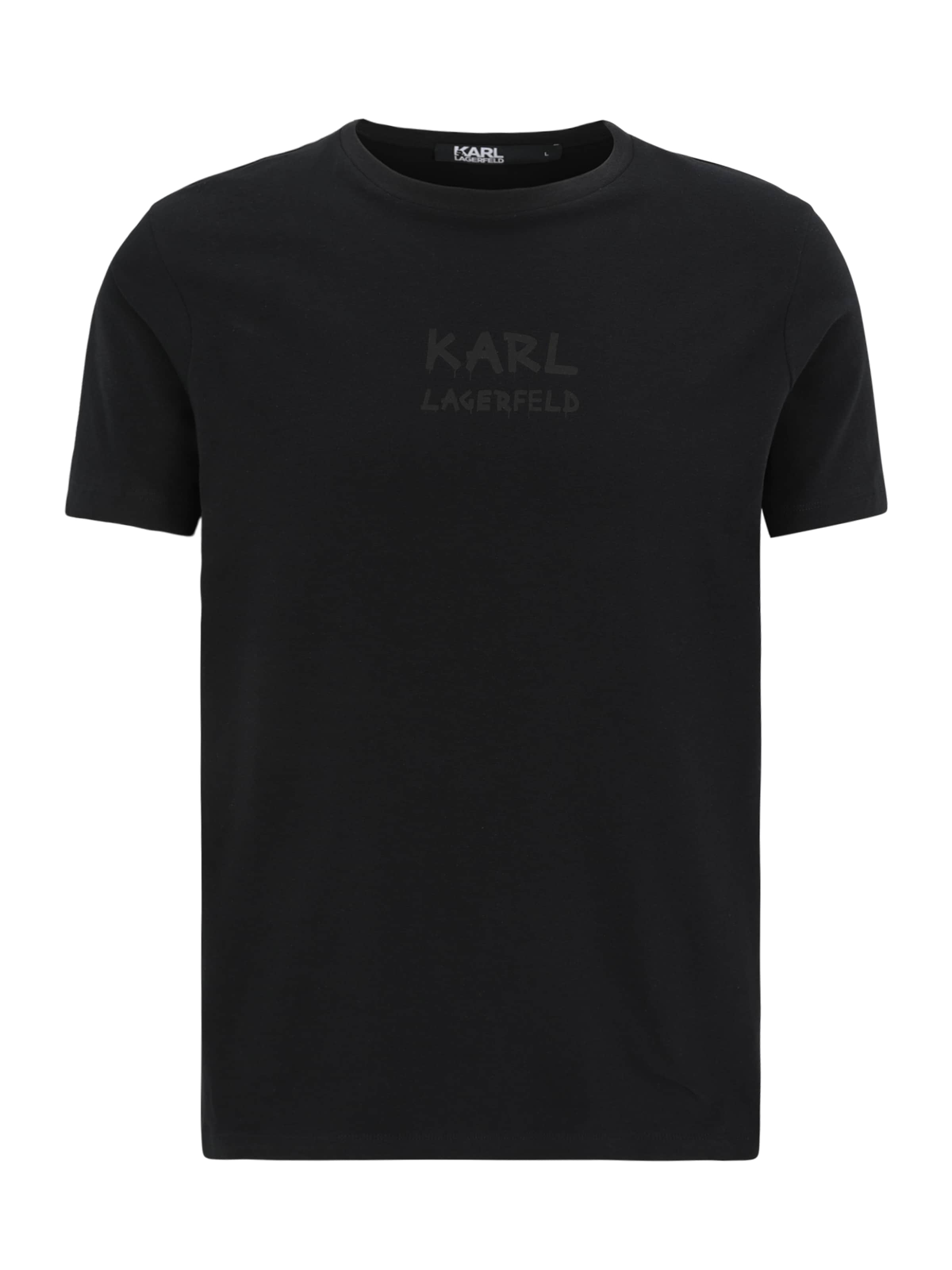 Maglietta di Karl Lagerfeld in blu: frontale