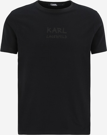 Maglietta di Karl Lagerfeld in blu: frontale
