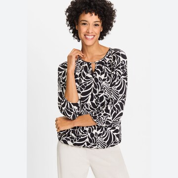Olsen T-Shirt in Schwarz: Vorderseite