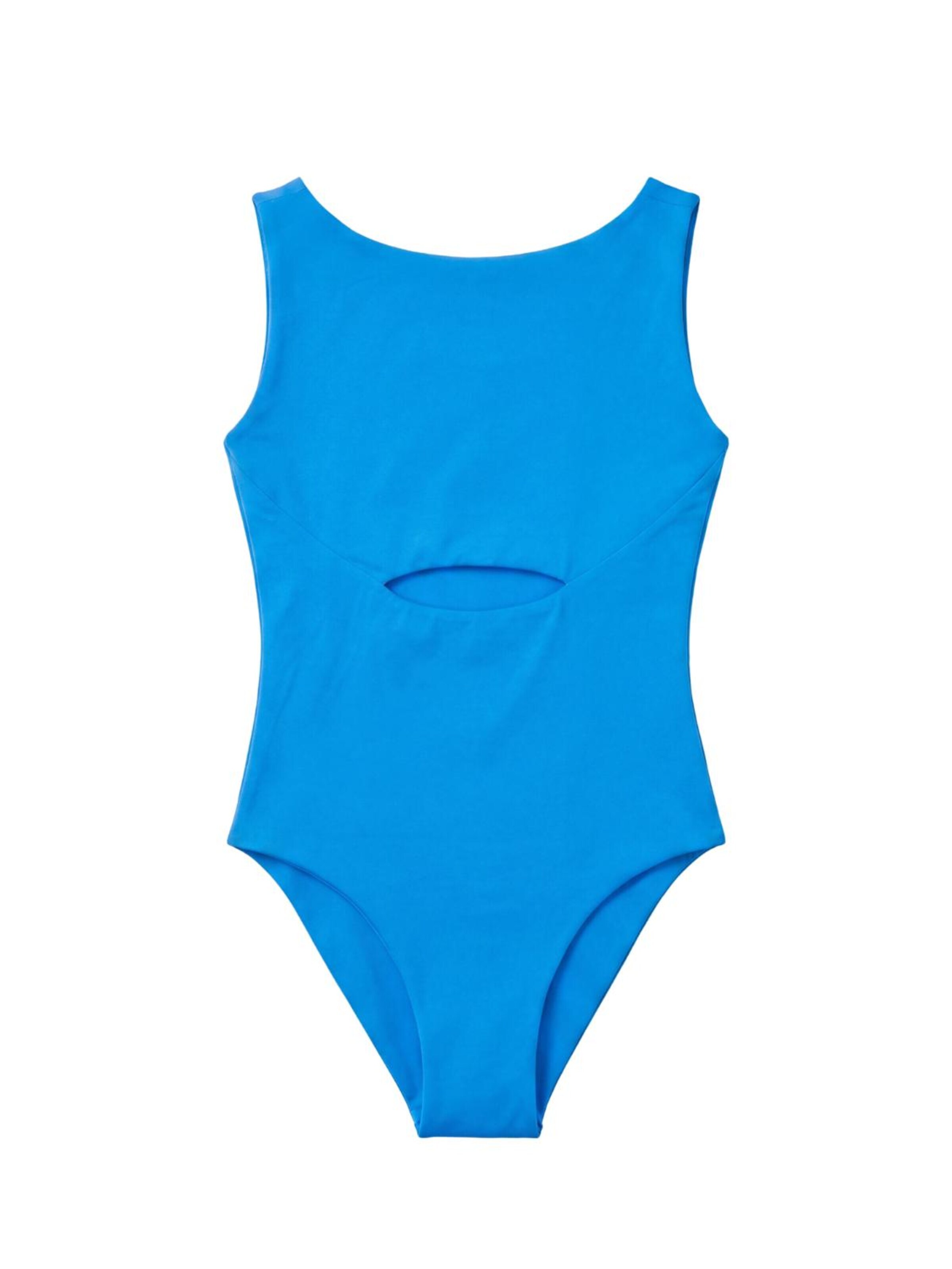 Classique Maillot de bain modelant 'Judith' Jayne en bleu : devant