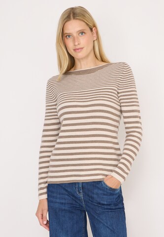 CECIL Sweater in Brown: front