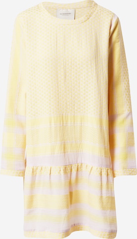 Robe Summery Copenhagen en jaune : devant