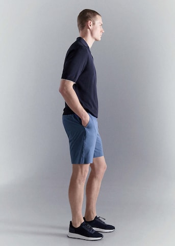 MANGO MAN Regular Shorts 'Russ' in Blau