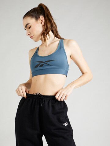 mėlyna Reebok Biustjė Sportinė liemenėlė 'VECTOR': priekis
