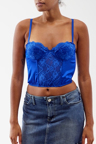 Soutien-gorge 'Ava' BDG Urban Outfitters en bleu : devant