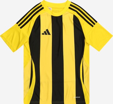 ADIDAS PERFORMANCE - Camisa funcionais em amarelo: frente