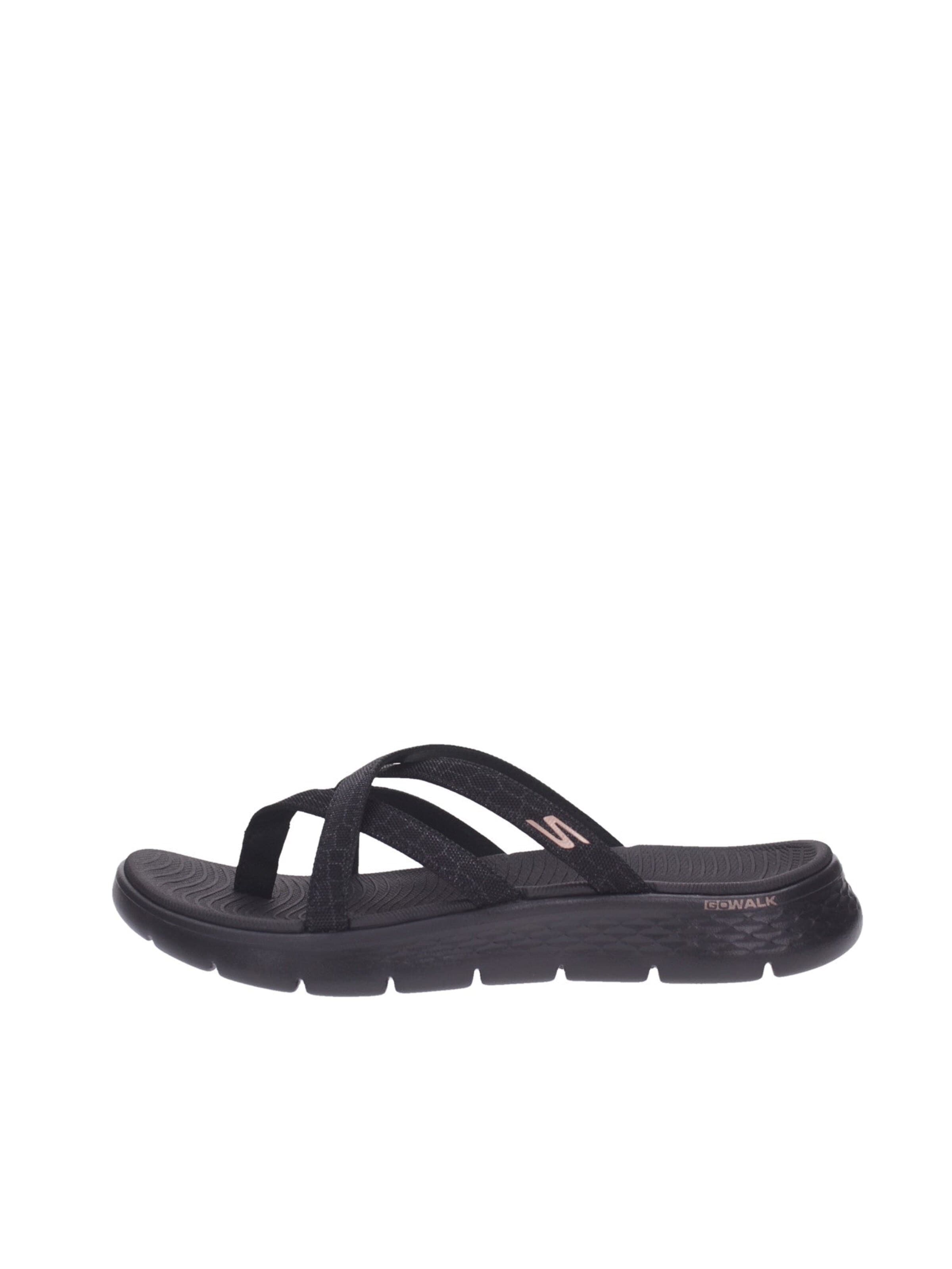 Zoccoletto 'Ciabatta Skechers' di SKECHERS in nero: frontale