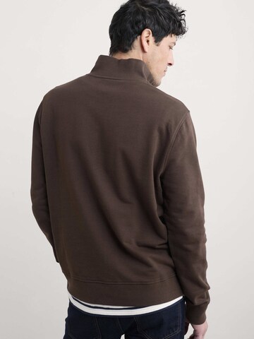 Seasalt Cornwall Sweatshirt 'Wood Moss' in Bruin