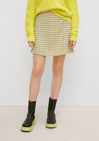 comma casual identity Skirt in Yellow: front