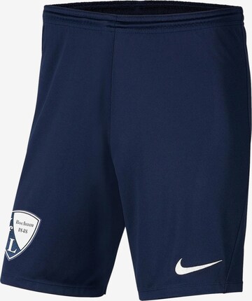NIKE Workout Pants 'VfL Bochum' in Blue: front
