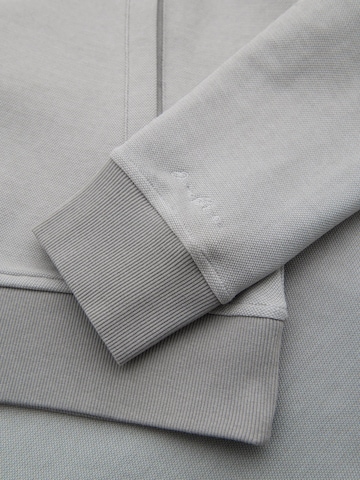 Ombre Sweat jacket 'OM-SSZP-0238' in Grey