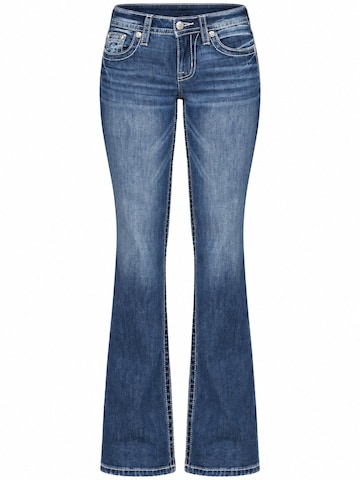 Miss Me Bootcut Jeans 'Miss Me MID-REISE-BOOT- k1517' in Blau: Vorderseite
