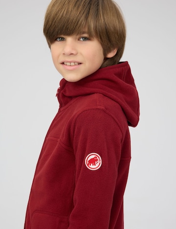 MAMMUT Athletic Fleece Jacket in Red