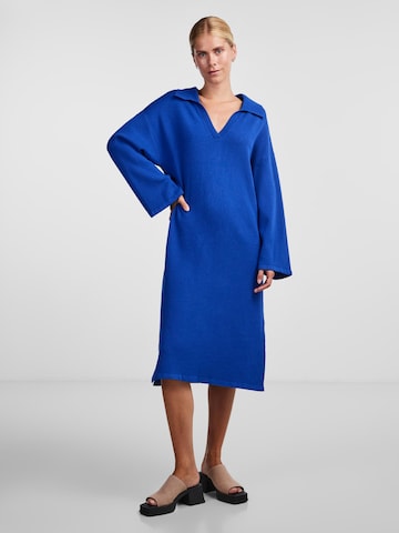 Y.A.S Knitted dress 'ABELIA' in Blue