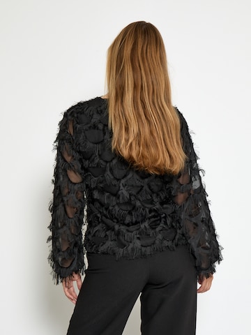 Peppercorn Bluse ' PCKylin Long Sleeve Blouse ' in Schwarz