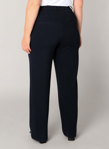 BASE LEVEL CURVY Regular Pants in Blue