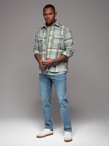 Ombre Regular Jeans in Blauw