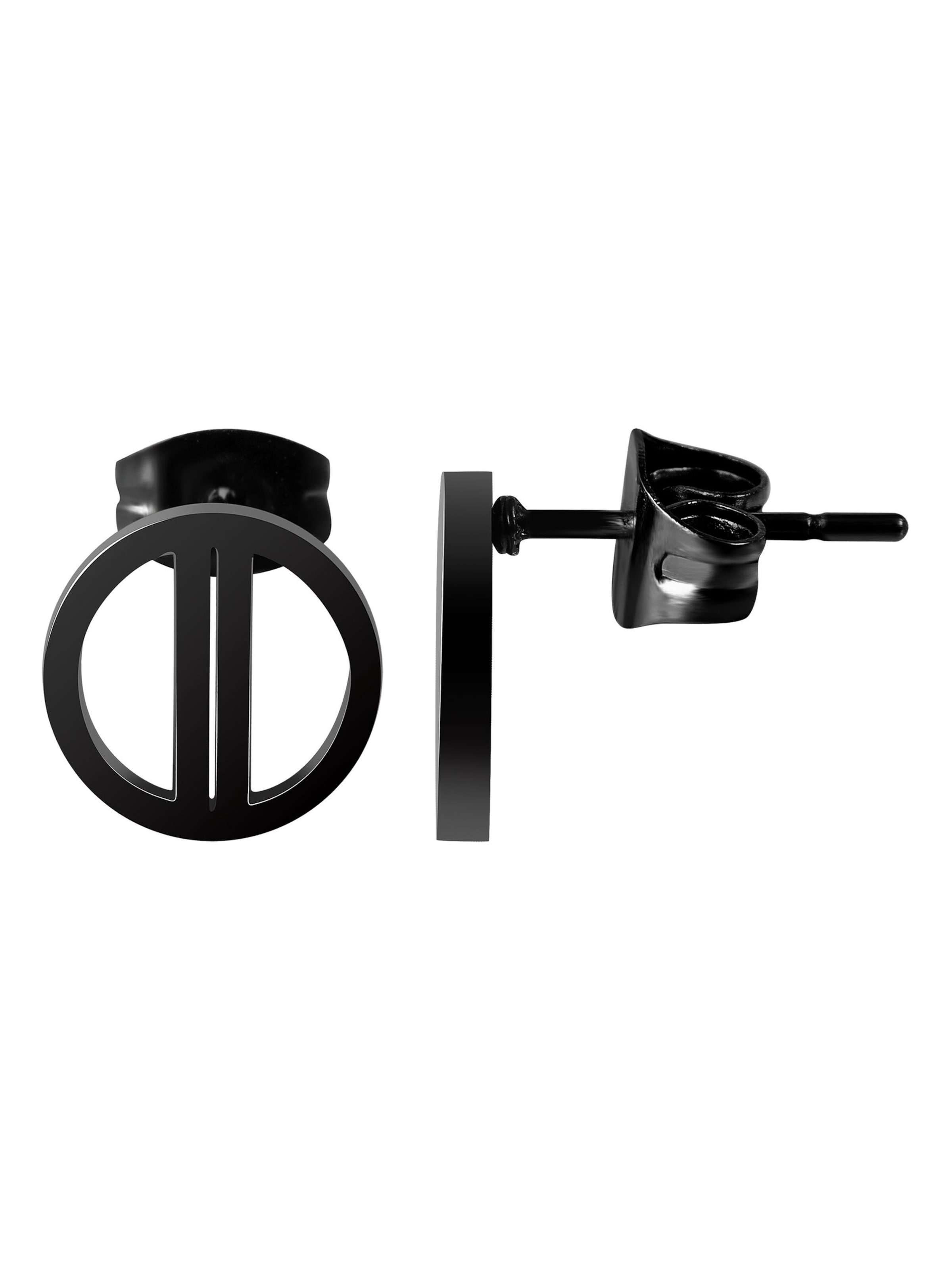 Akzent Earrings 'Martine, langlebig' in Black
