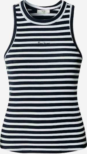 Top 'Marian' in L Pepe Jeans di colore blu ultramarino / bianco, Visualizzazione prodotti