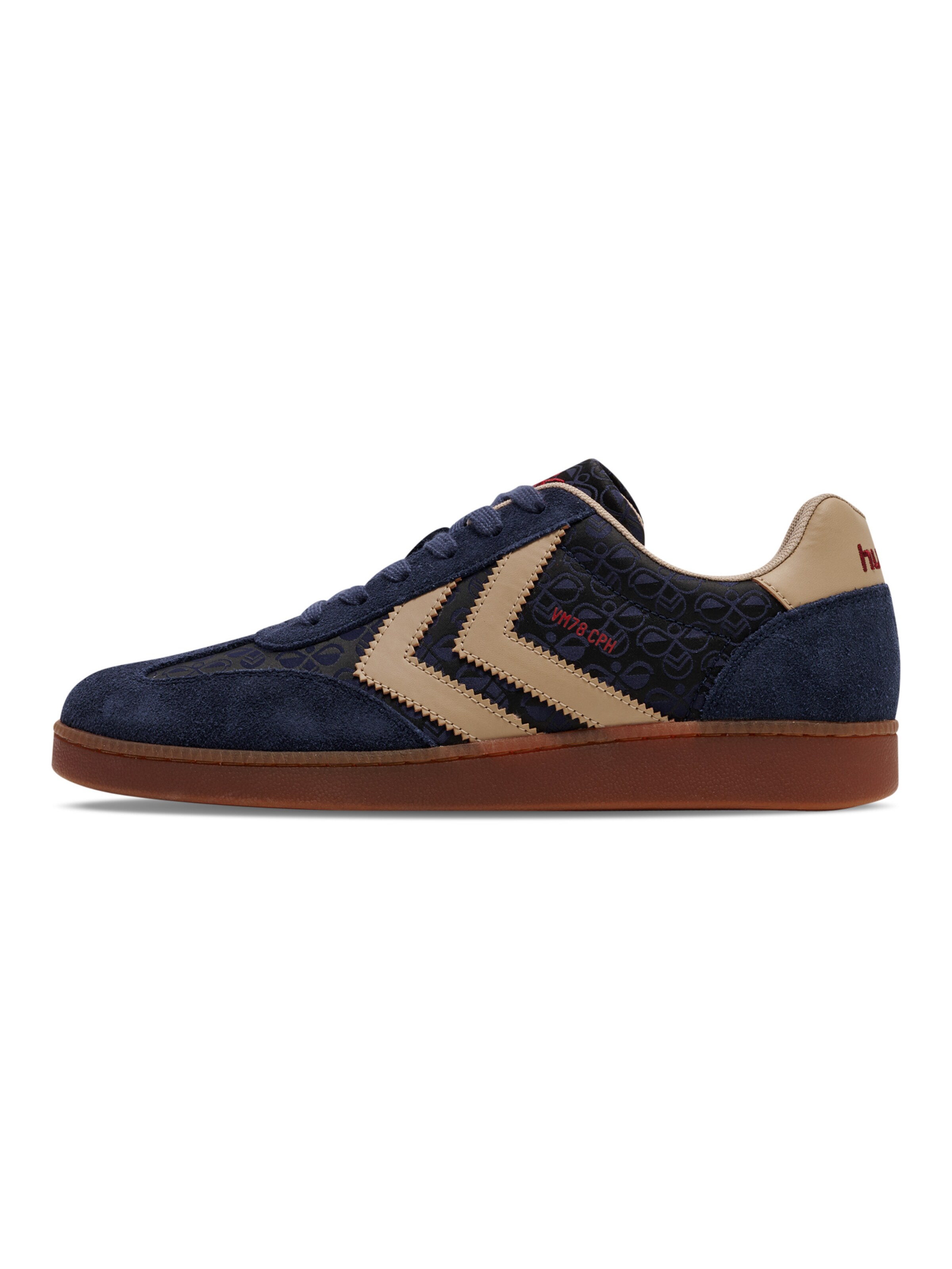 Hummel Platform trainers 'VM78' in Blue: front