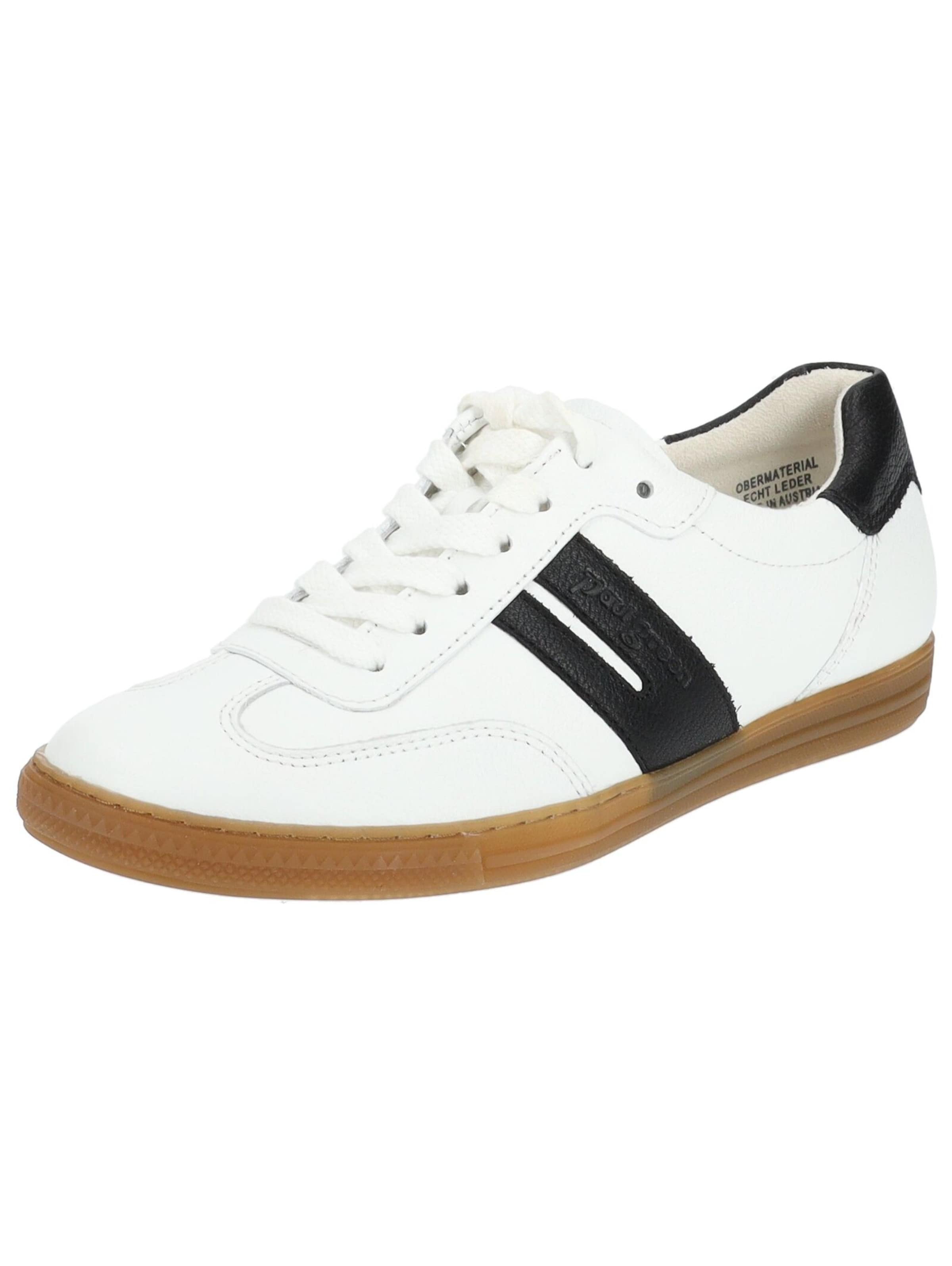 Baskets basses Paul Green en blanc : devant