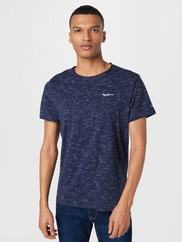 Pepe Jeans T-Shirt 'PAUL' in Blau: Vorderseite