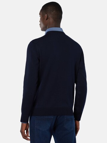 Pull-over Boggi Milano en bleu