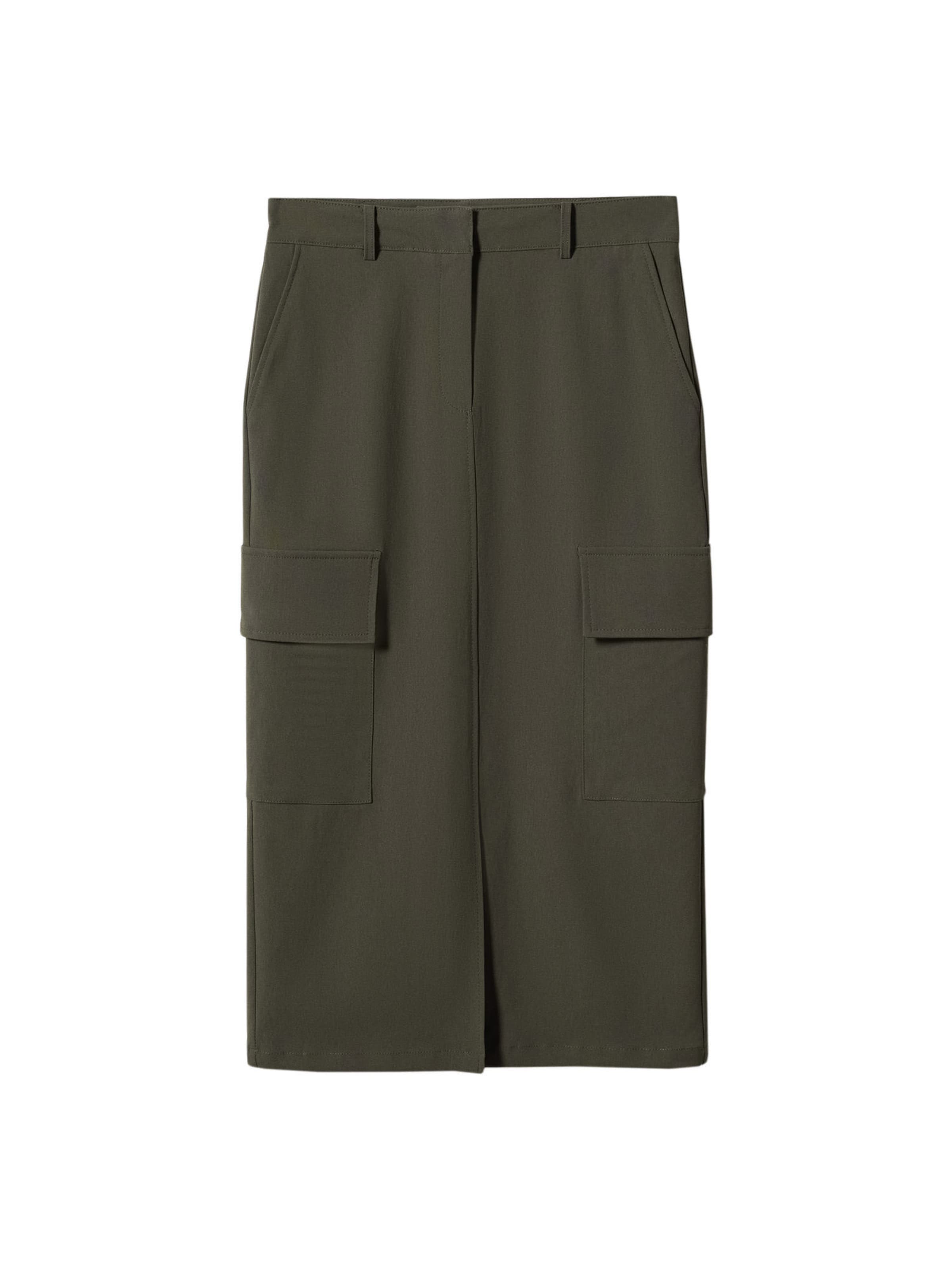 MANGO Nederdel 'Odile' i grøn: forside