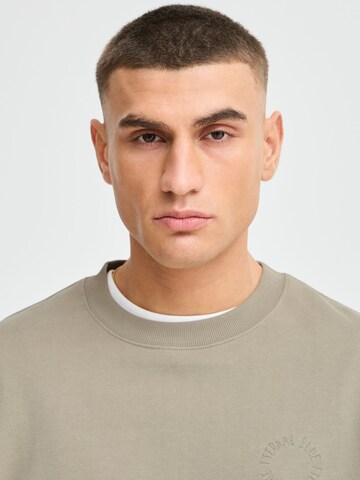!Solid Rundhalspullover ' SDORATIO ' in Beige