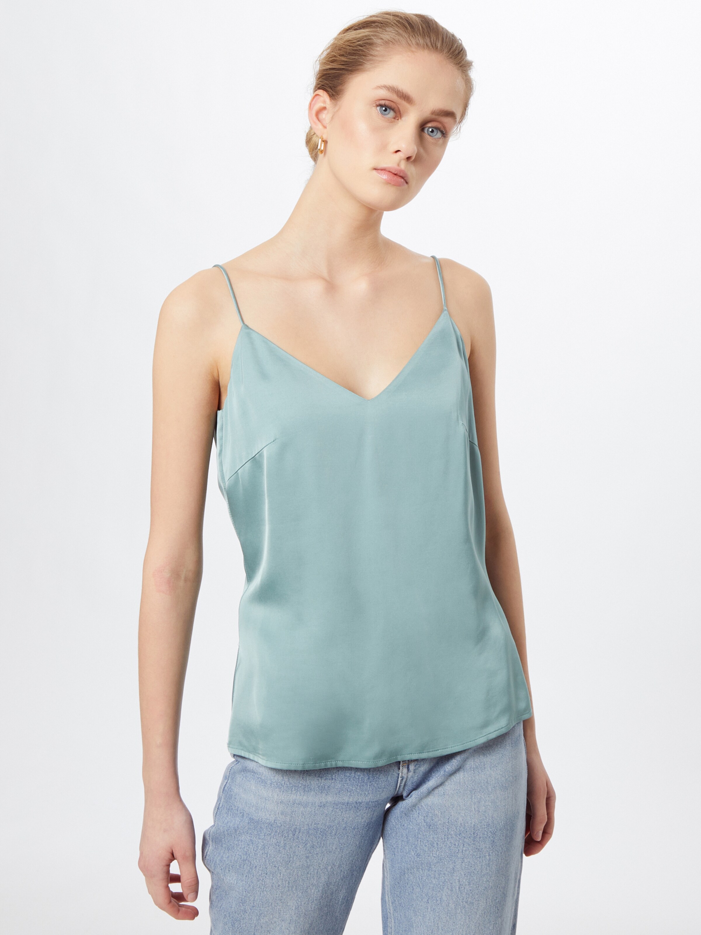 Frauen Shirts & Tops Esprit Collection Top in Pastellblau - BJ28752