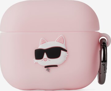Karl Lagerfeld Älypuhelimen suojakotelo värissä vaaleanpunainen: edessä