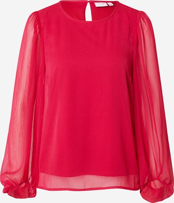 VILA Blouse 'FALIA' in Rood: voorkant