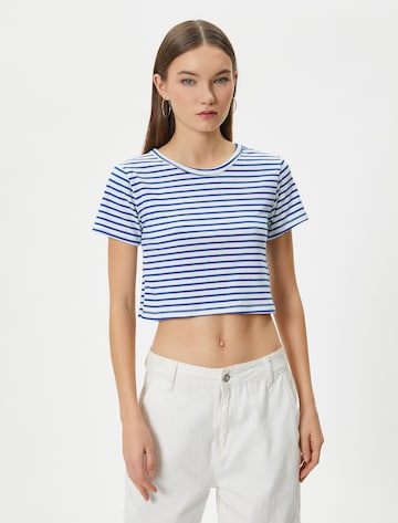 Koton Shirt in Blauw: voorkant