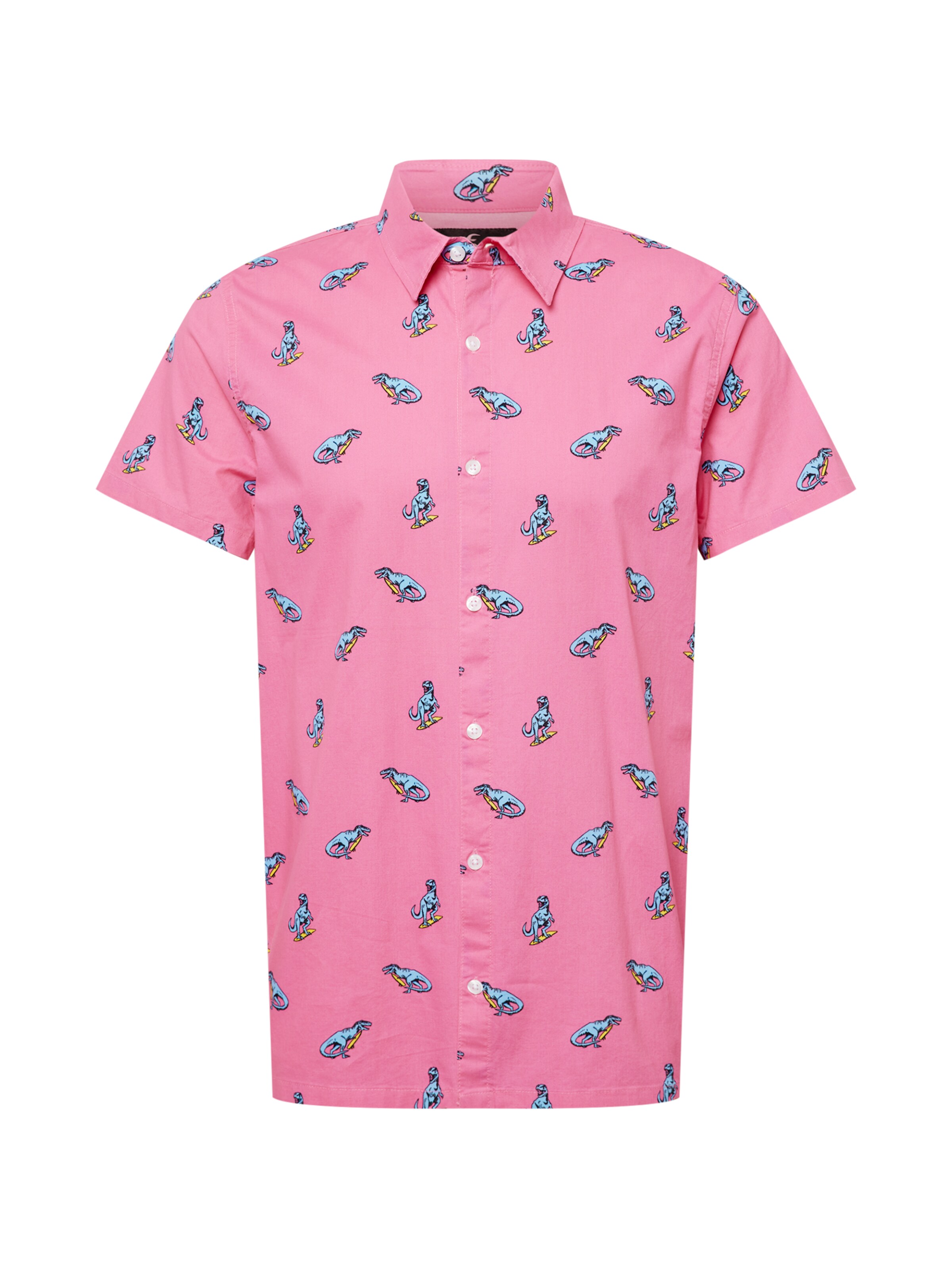 Männer Hemden HOLLISTER Hemd 'CONVERSATIONALS' in Pink - FG82448