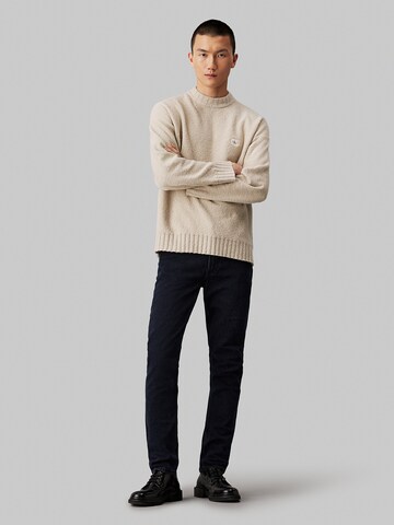 Calvin Klein Jeans Úzky strih Džínsy - Čierna