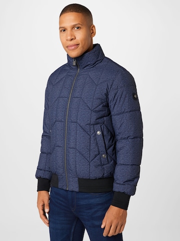 Veste mi-saison TOM TAILOR en bleu : devant